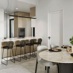 Panaretos Developers Bliss Residence Kitchen With Dinning Area